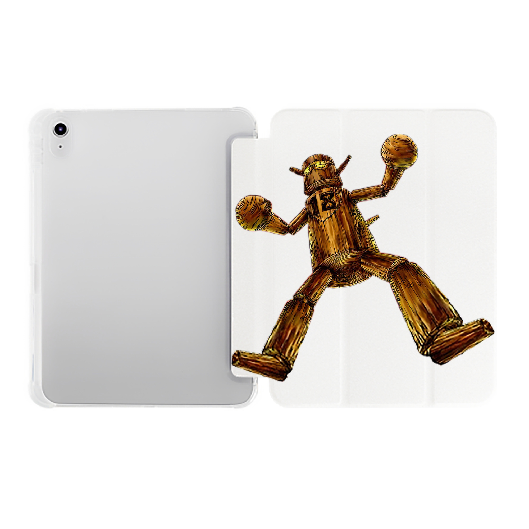 （画像用） 遊☆戯☆王 Yu-Gi-Oh! IPad ケース ペン収納付き 三つ折りスタンド PUレザー×シリコン 対応機種9.5/10.5/10.9インチ